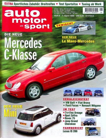 Auto Motor und Sport 08/1999