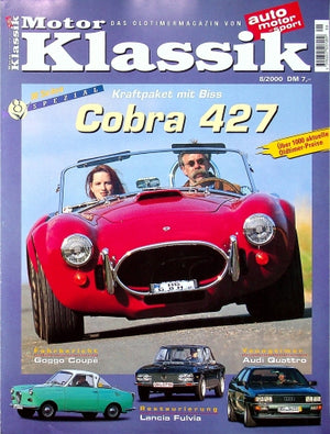 Motor Klassik 08/2000