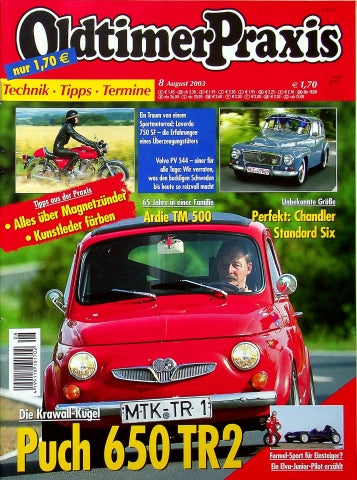Oldtimer Praxis 08/2003