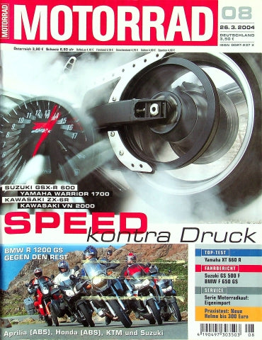 Motorrad 08/2004