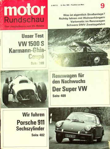 Motor Rundschau 09/1965
