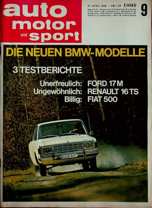 Auto Motor und Sport 09/1968