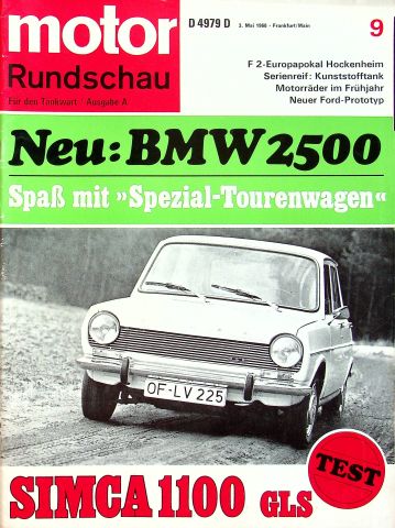 Motor Rundschau 09/1968