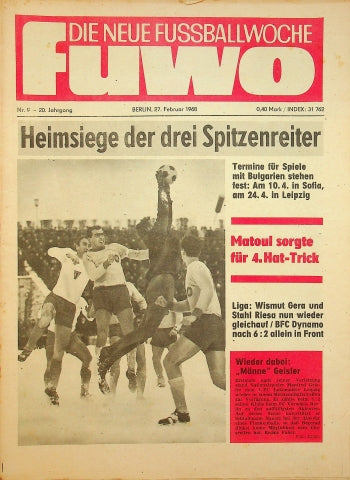 Fuwo Fussballwoche 09/1968