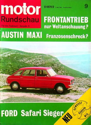 Motor Rundschau 09/1969