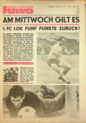 Fuwo Fussballwoche 09/1970