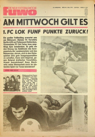 Fuwo Fussballwoche 09/1970