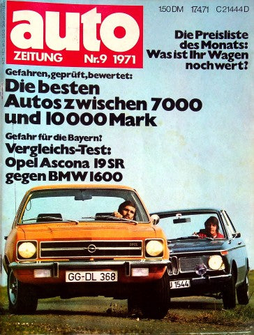 Autozeitung 09/1971
