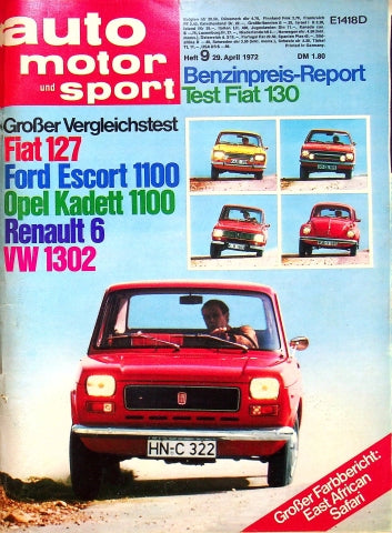 Auto Motor und Sport 09/1972