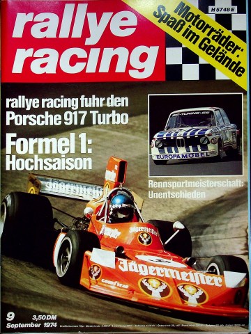 Rallye Racing 09/1974