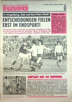 Fuwo Fussballwoche 09/1975