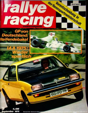 Rallye Racing 09/1975
