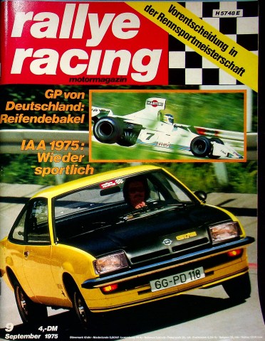 Rallye Racing 09/1975