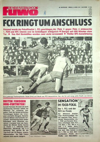 Fuwo Fussballwoche 09/1976