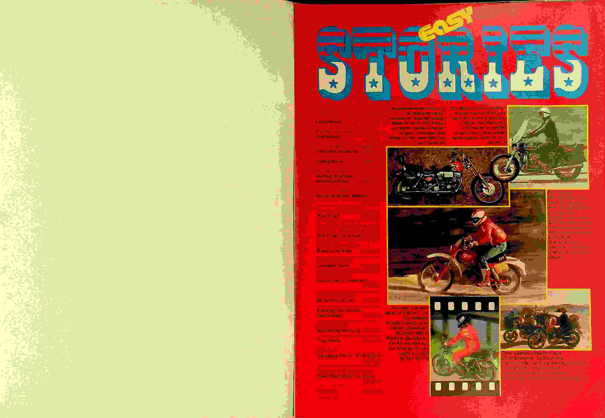 Inhaltsverzeichnis Easy Rider 09/1980