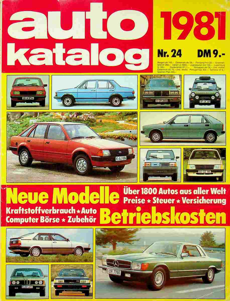 Autokatalog 09/1981
