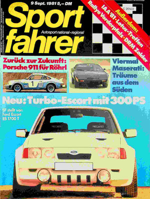 Sport Fahrer 09/1981