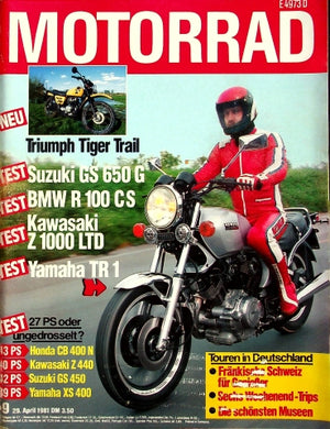 Motorrad 09/1981