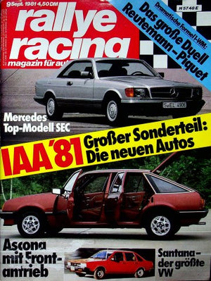 Rallye Racing 09/1981