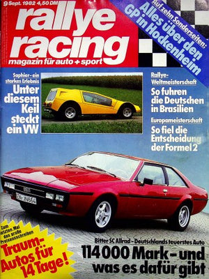 Rallye Racing 09/1982