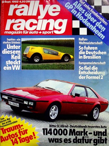 Rallye Racing 09/1982