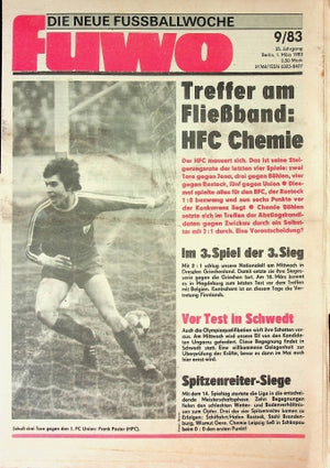 Fuwo Fussballwoche 09/1983