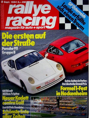 Rallye Racing 09/1984