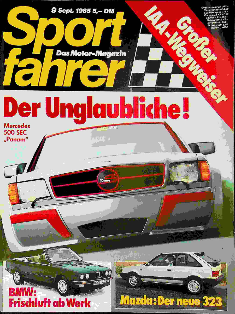 Sport Fahrer 09/1985