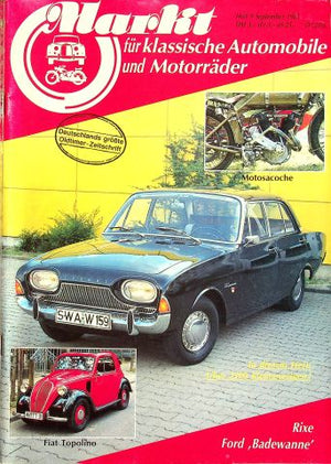 Oldtimer Markt 09/1985