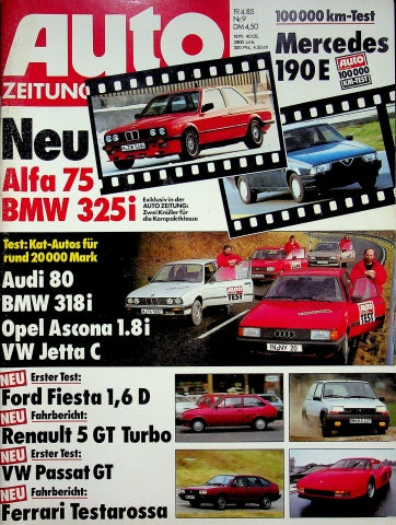 Autozeitung 09/1985