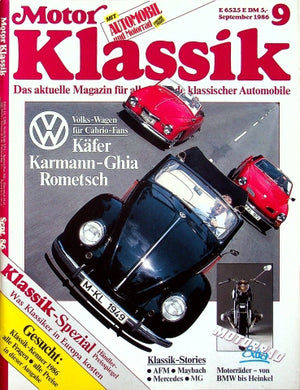 Motor Klassik 09/1986
