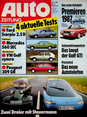Autozeitung 09/1986