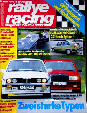 Rallye Racing 09/1986