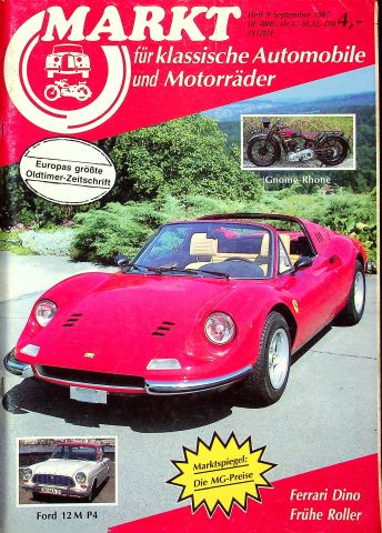 Oldtimer Markt 09/1987
