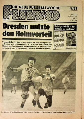 Fuwo Fussballwoche 09/1987