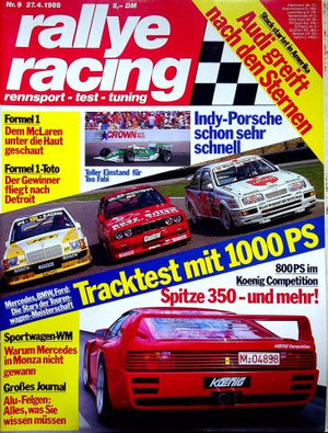 Rallye Racing 09/1988