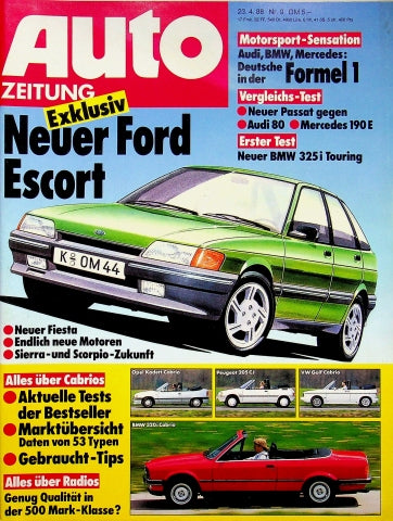 Autozeitung 09/1988