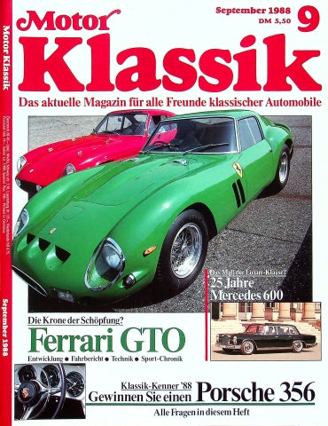 Motor Klassik 09/1988