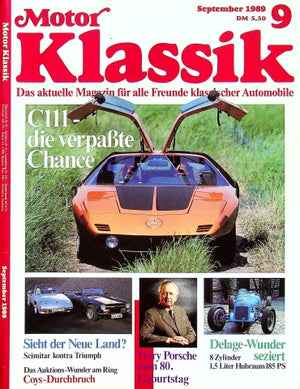 Motor Klassik 09/1989
