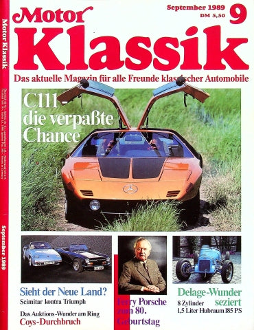 Motor Klassik 09/1989