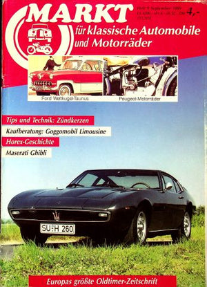 Oldtimer Markt 09/1989