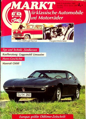 Oldtimer Markt 09/1989
