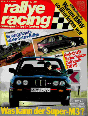 Rallye Racing 09/1990