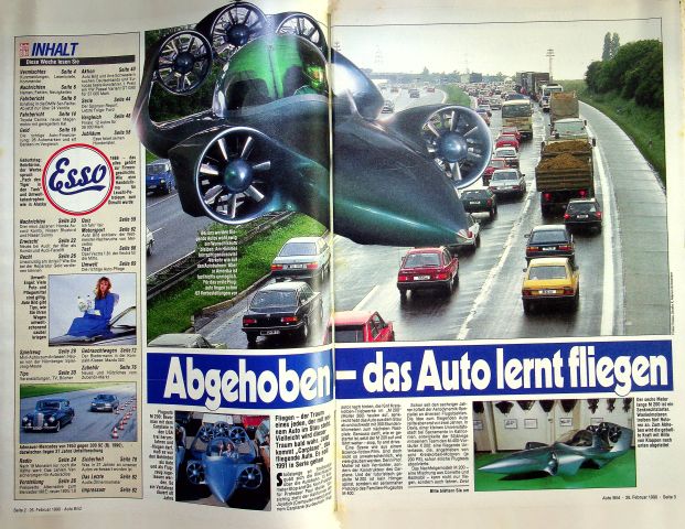 Inhaltsverzeichnis Auto Bild 09/1990