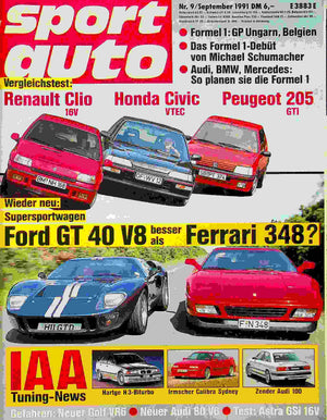 Sport Auto 09/1991