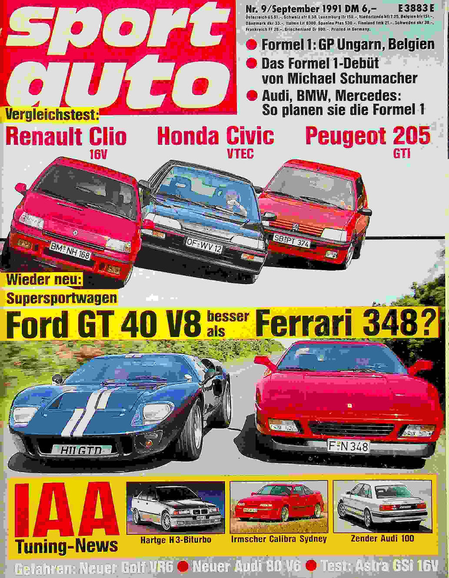 Sport Auto 09/1991