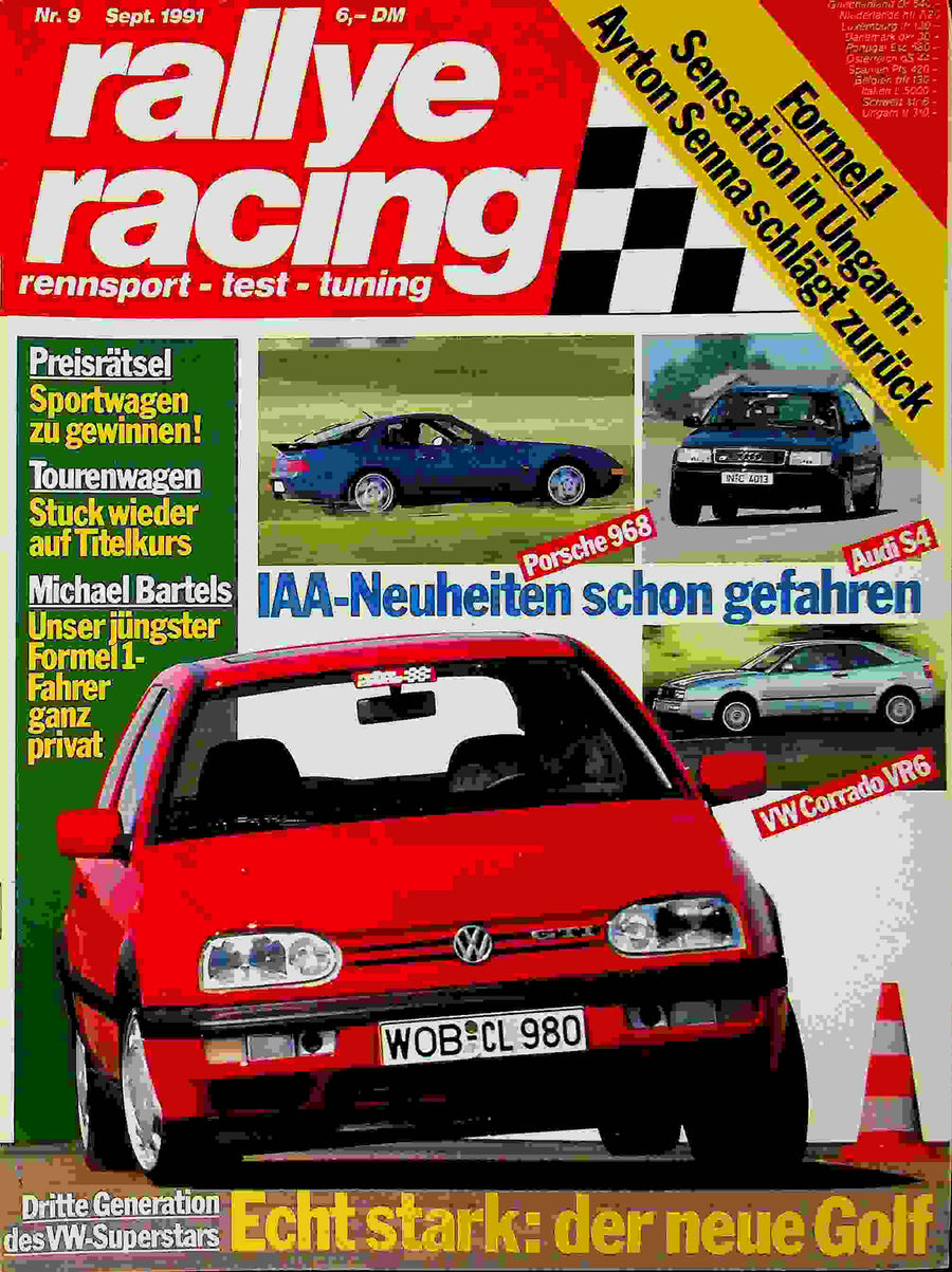 Rallye Racing 09/1991