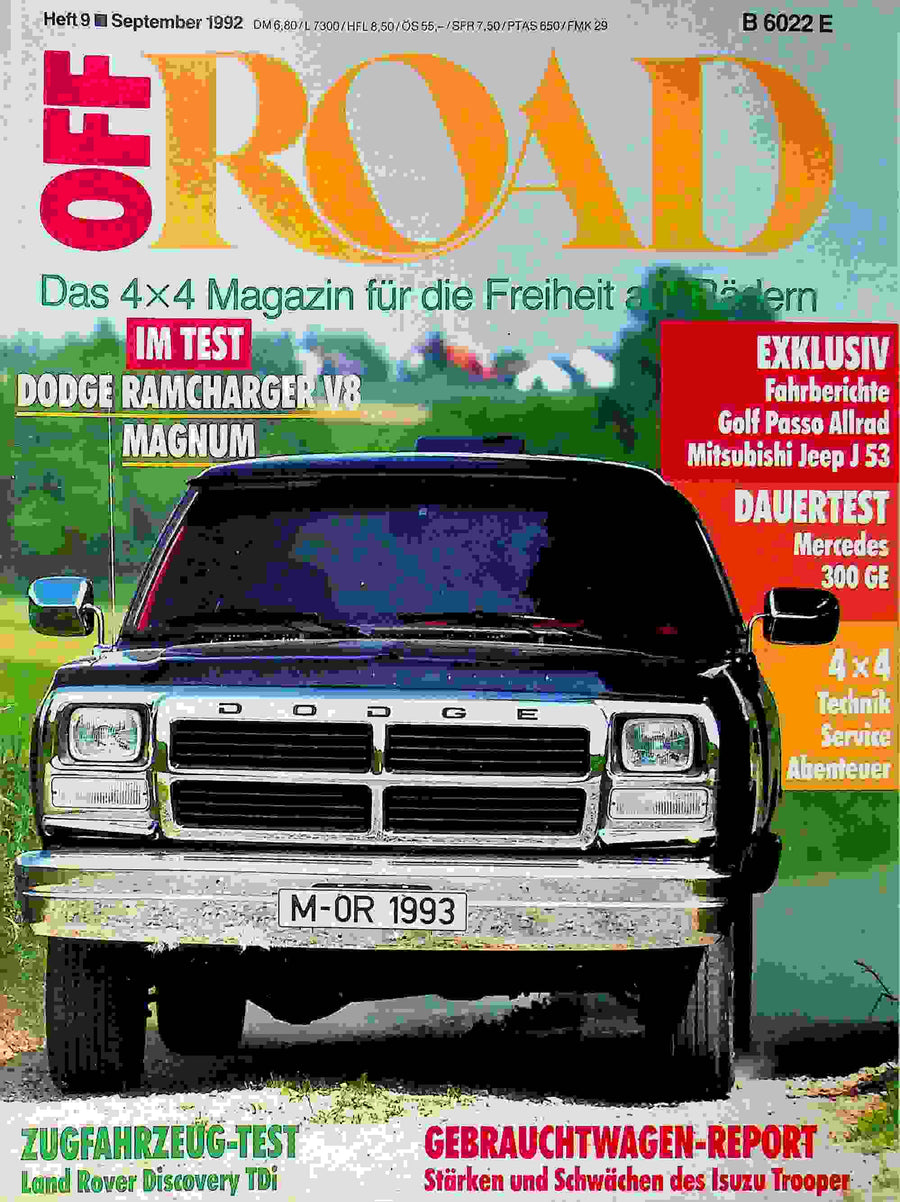 Offroad 09/1992