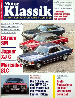 Motor Klassik 09/1992