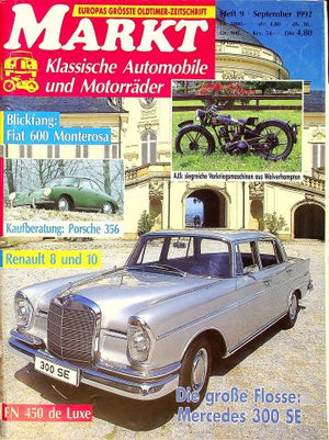 Oldtimer Markt 09/1992